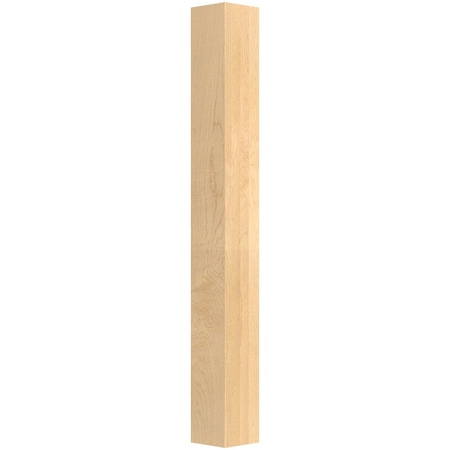 4 Inch Square Island Column - White Oak